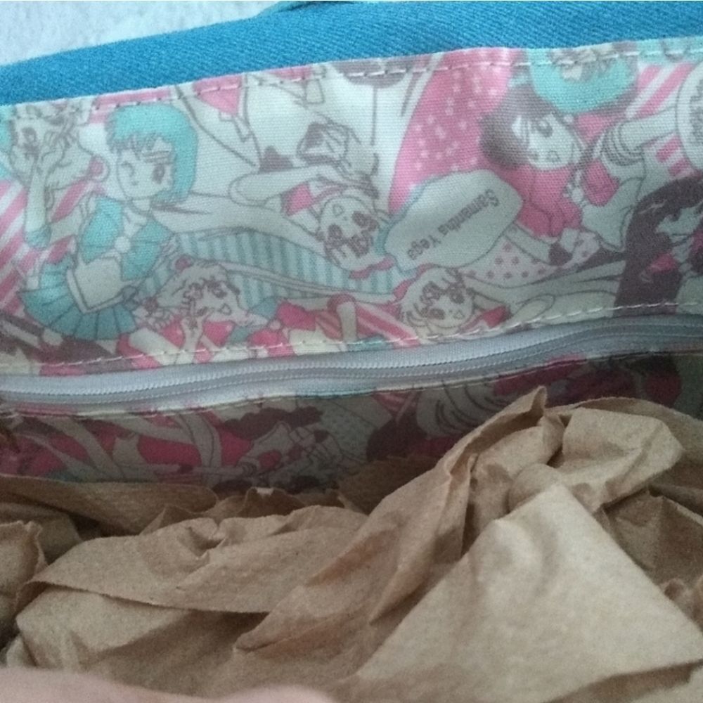 Samantha Vega Sailor Moon Collaboration Denim Mini Backpack - Picture 8 of 10